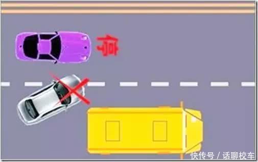 交警提醒：對著校車鳴喇叭打閃光燈，記6分罰200元！