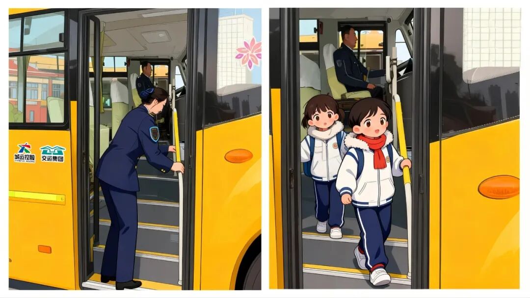 “大鼻子”校車做好“過冬”準備啦！